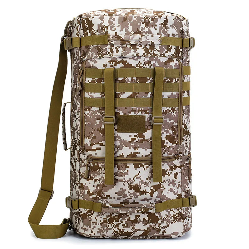 65L Tactical Backpack for Men Outdoor Travel and Hunting Gear