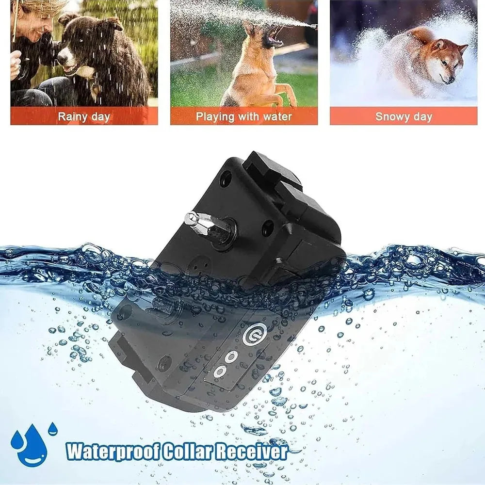 In-Ground Electric Dog Fence With Rechargeable Collar