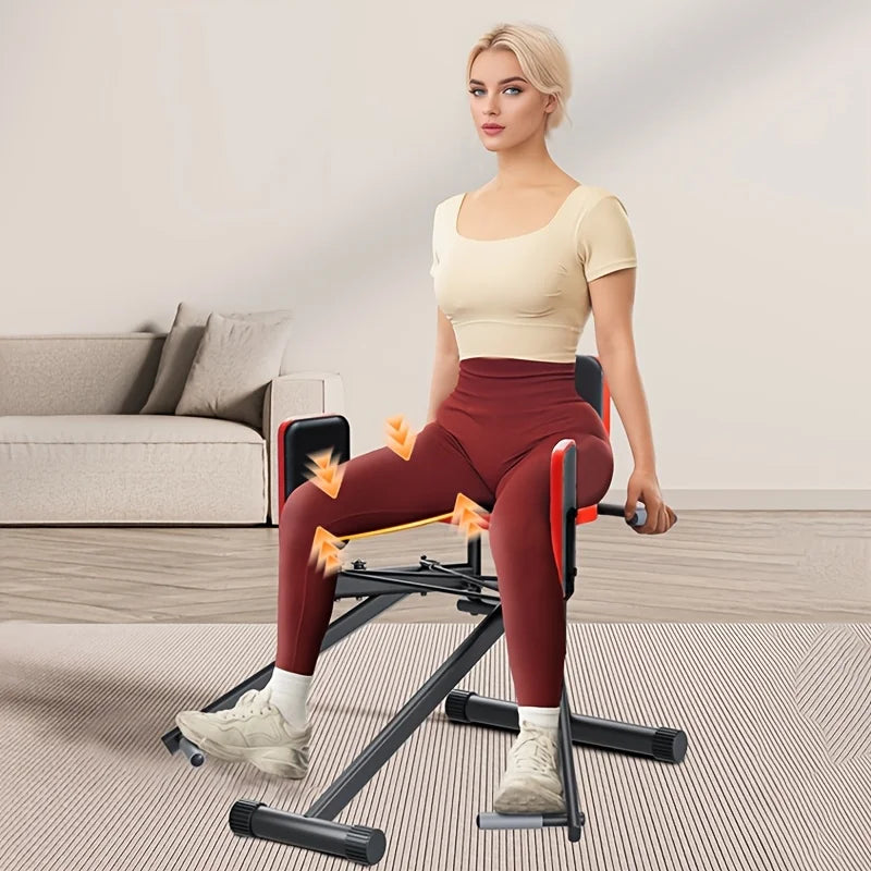 KBQ Hip And Thigh Exercise Equipment With Adjustable Resistance Ropes