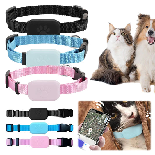 Pet GPS Tracker With Adjustable Collar Cat Locator For Cats