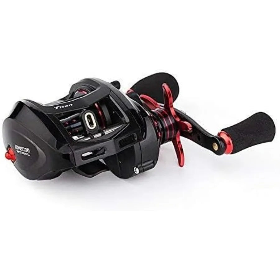 Titan Baitcasting Reel Max Drag 13 Kgs Saltwater Freshwater Fishing