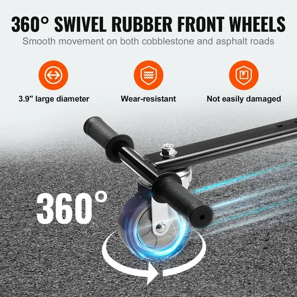 Hoverboard Seat Attachment, Fits 6.5' to 10', Adjustable, 220 LBS, for Kids & Adults