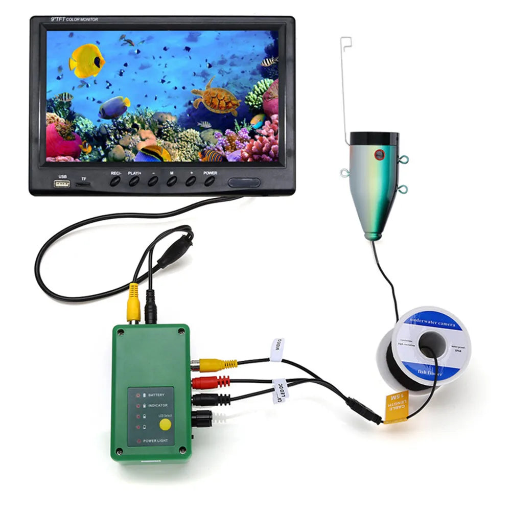 MAOTEWANG 1080P HD Underwater Fishing Camera With LEDs And IR Lights