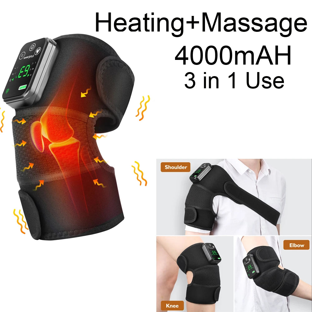 Hailicare Electric Heating Shoulder Massager Belt With Advanced Temperature Control