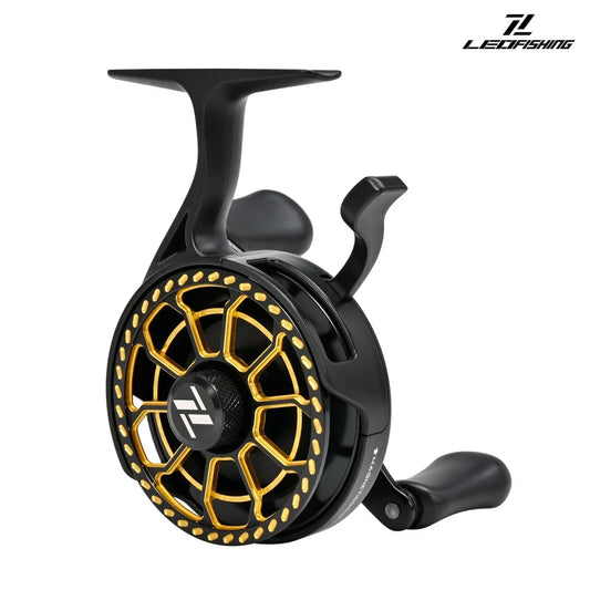 Ice Fishing Reel With Magnetic Drag System Three To One