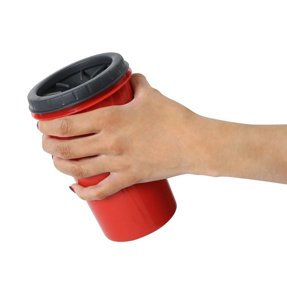 Pet Paw Washer Soft Rubber Bristles Easy Clean Mud Remover Grooming Tool Lightweight Portable Pet Care Accessory