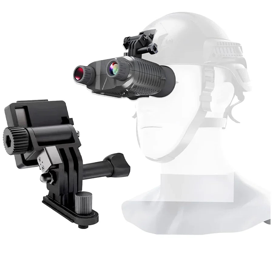 NV8160 Head Mounted Dual Tube Night Vision Device 8X Helmet