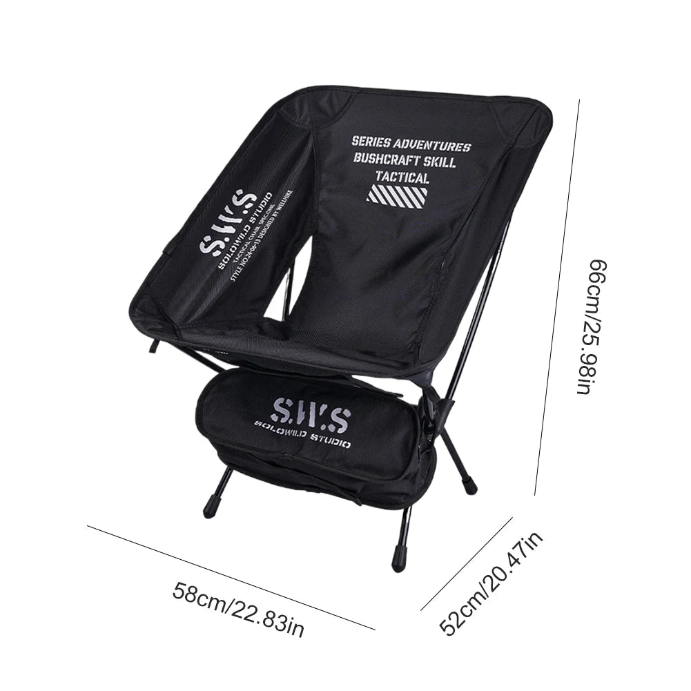 WELLHIKE Ultralight Folding Chair Detachable Tourist Chairs Portable Camping Seat Gadgets Outdoor Camping Hiking Fishing Travel