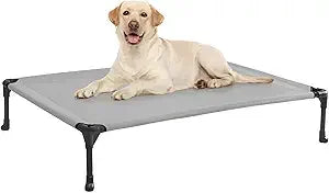 Outdoor Elevated Dog Cot Bed For Large Dogs Cooling Hammock