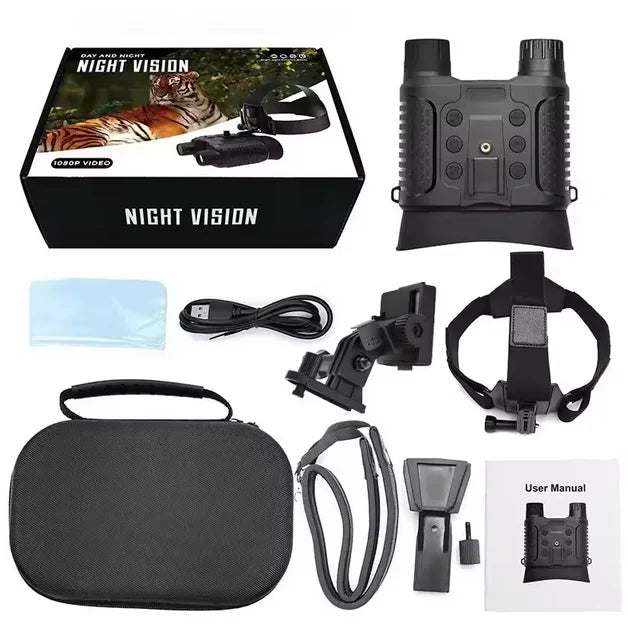 NV8160 Night Vision Binoculars Head Mounted 8X Digital Zoom
