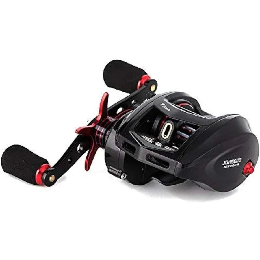 Titan Baitcasting Reel Max Drag 13 Kgs Saltwater Freshwater Fishing