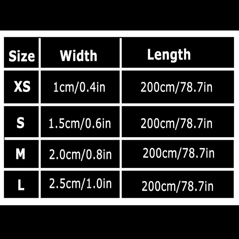 Winhyepet Dog Leash with Padded Handle Durable 200cm Luxury Leash for Small Medium Large Dogs Accessories