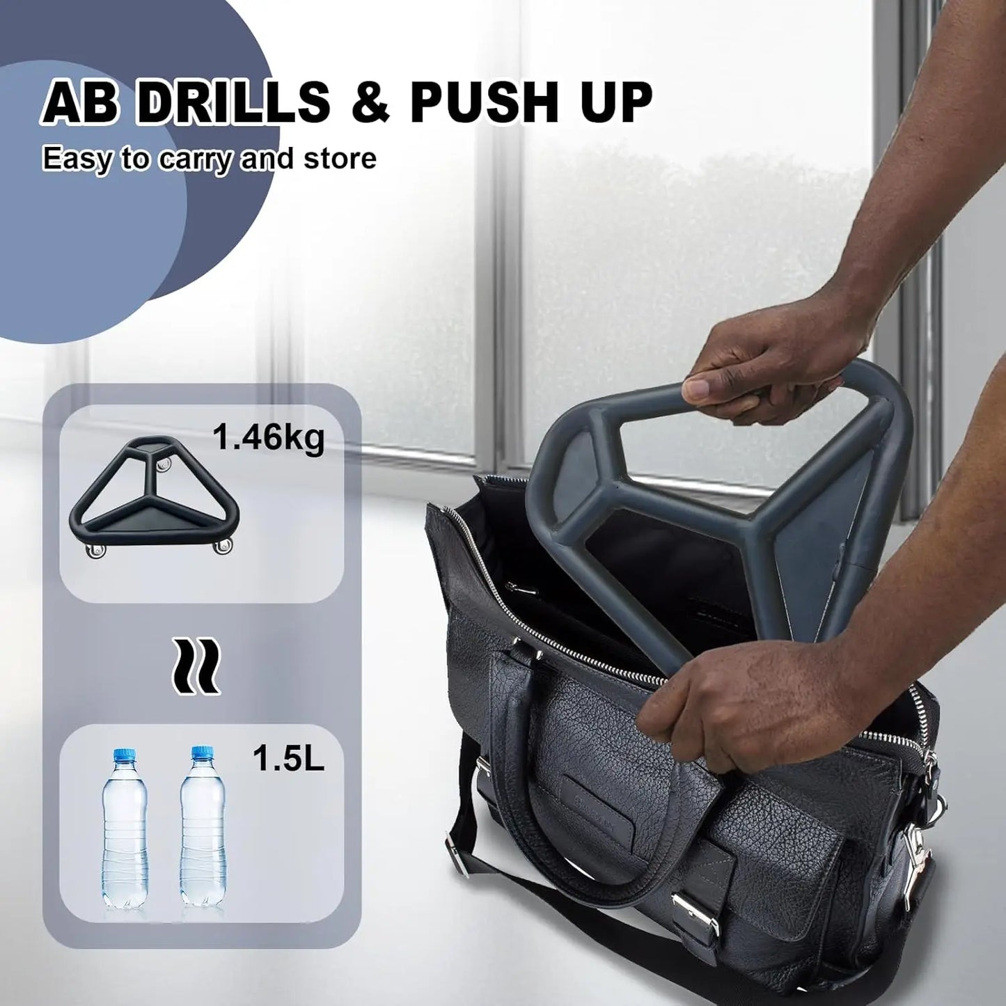 Ab Roller Wheel for Core Workout Extra Wide Ab Exercise Equipment for Home Gym Fitness Roller Stable and Quiet