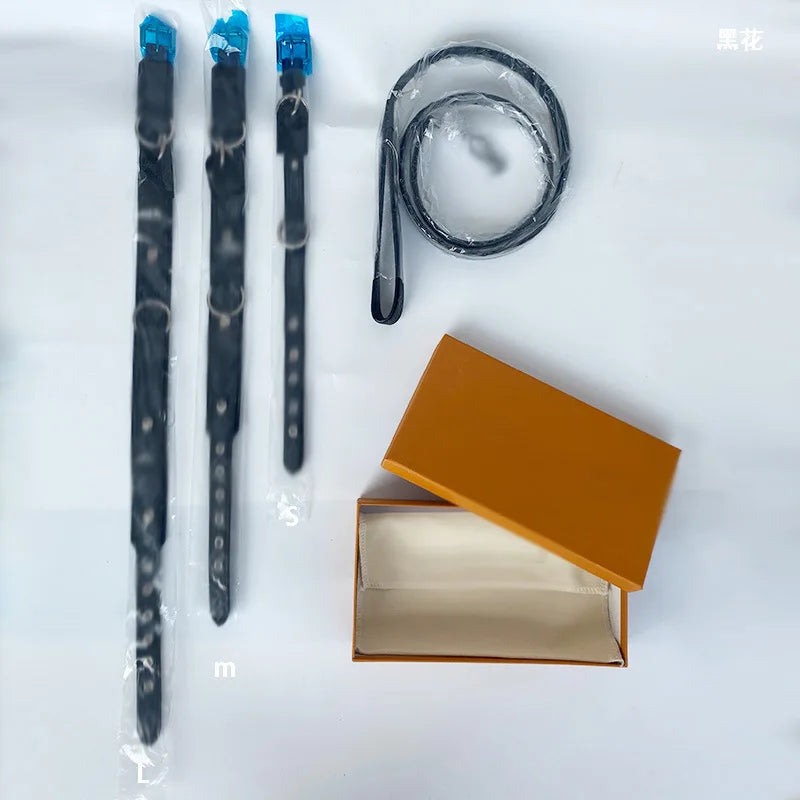 Premium Adjustable Collar and Leash Set for Tea Cup Dogs and Teddy Bears