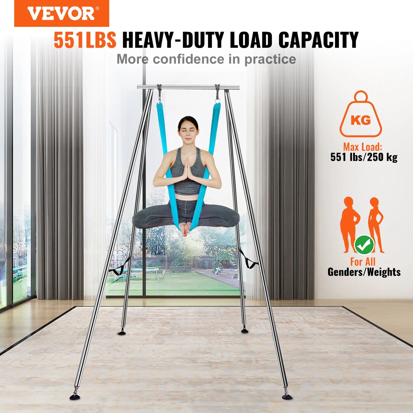 SucceBuy Aerial Yoga Frame and Hammock Stand Rig Pro