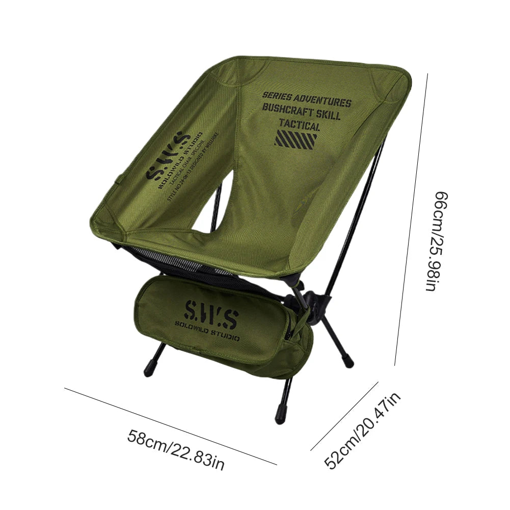 WELLHIKE Ultralight Folding Chair Detachable Tourist Chairs Portable Camping Seat Gadgets Outdoor Camping Hiking Fishing Travel