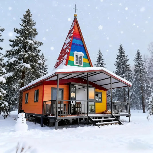 Expandable Prefab Tiny Home Portable Container House For Off Grid Living