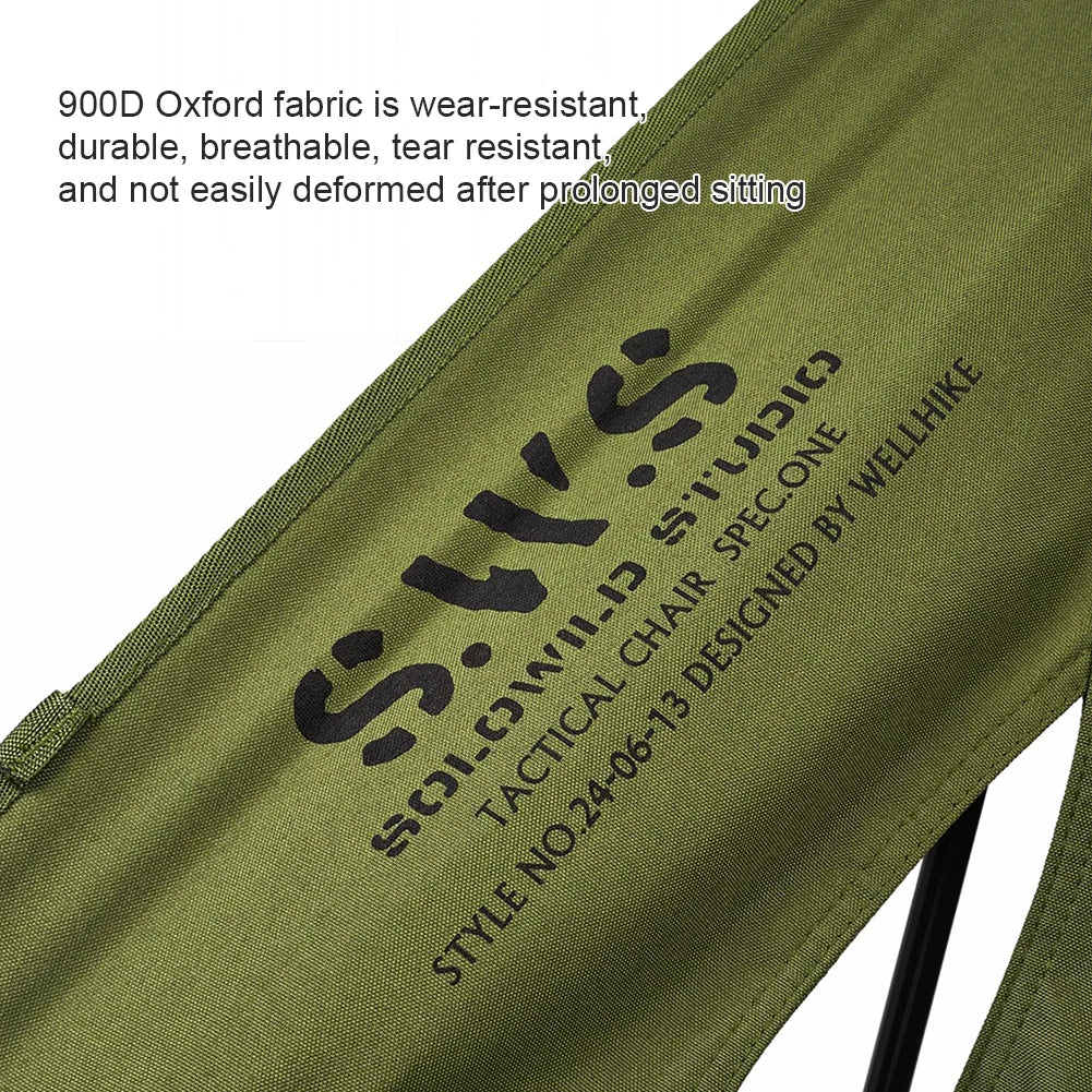 WELLHIKE Ultralight Folding Chair Detachable Tourist Chairs Portable Camping Seat Gadgets Outdoor Camping Hiking Fishing Travel