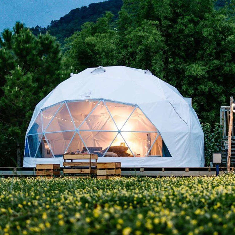 Geodesic Dome Manor Luxury Hotel Tent Outdoor Glamping